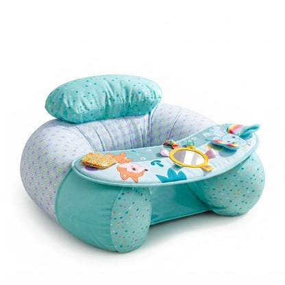 Inflatable Baby Sitting Support Seat with Play Tray