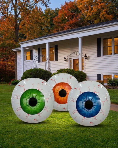 Bloodshot Eyeball Foil Balloon for Halloween – 22 Inch