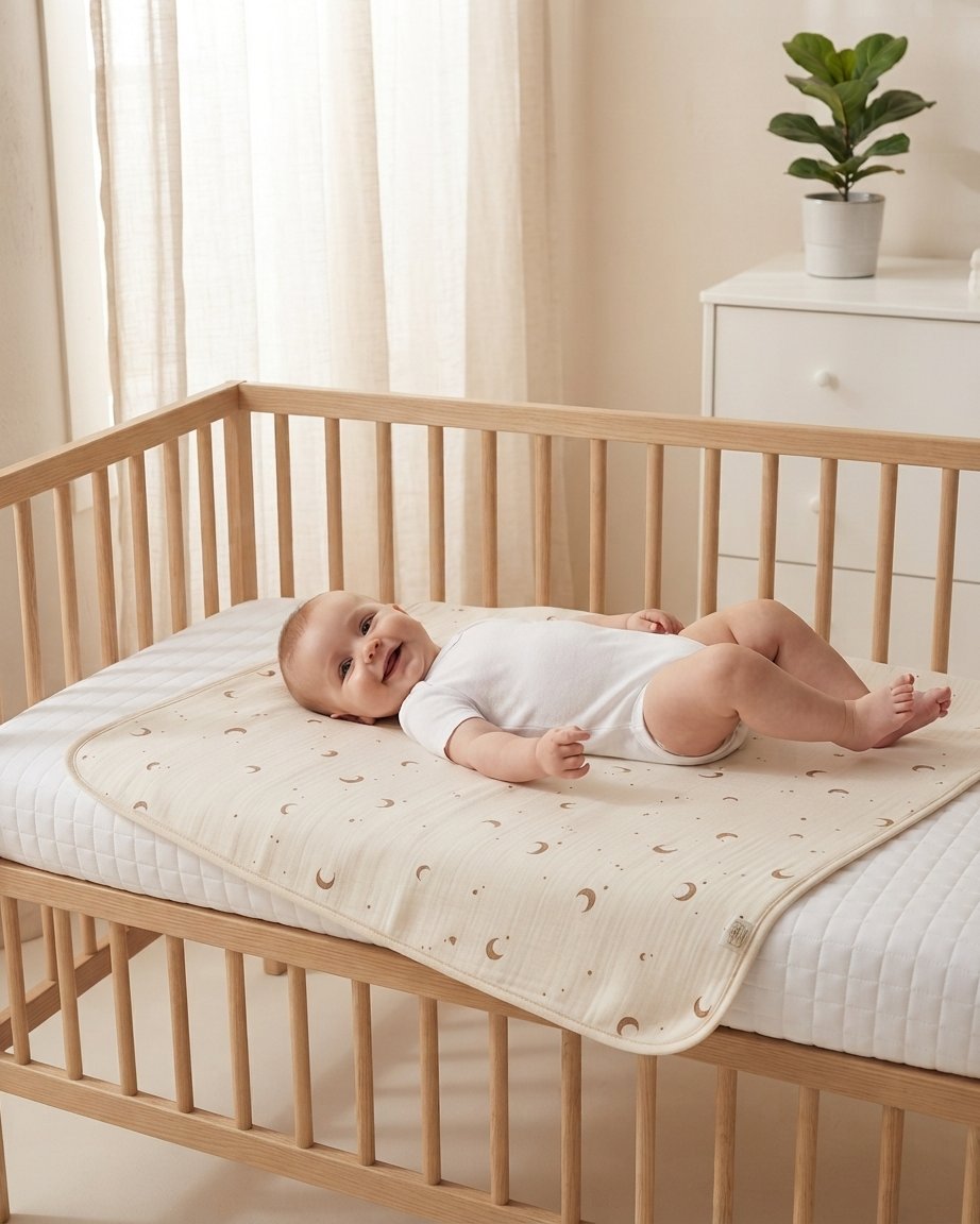 Quilted Cot Mattress Protector with TPU Backing