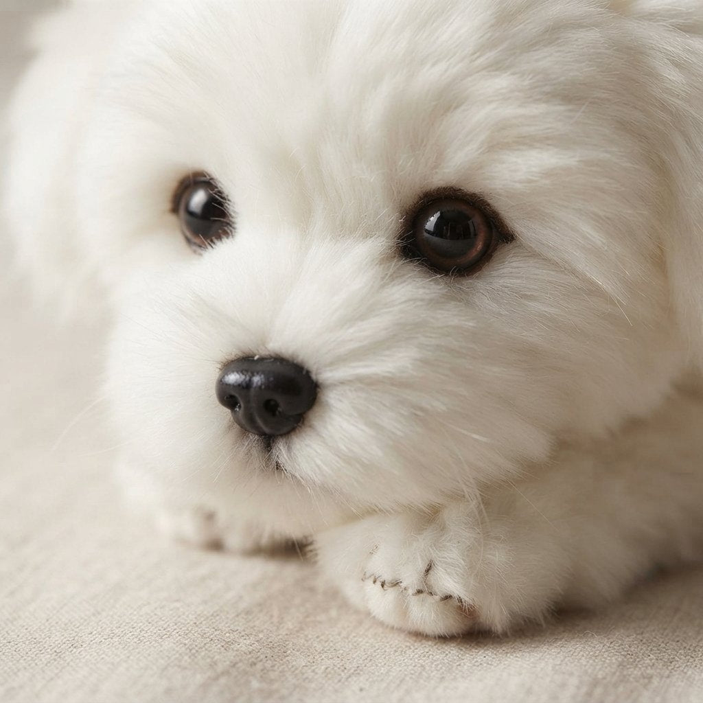 Interactive Plush Puppy Toy with Walking, Tail Wagging and Barking