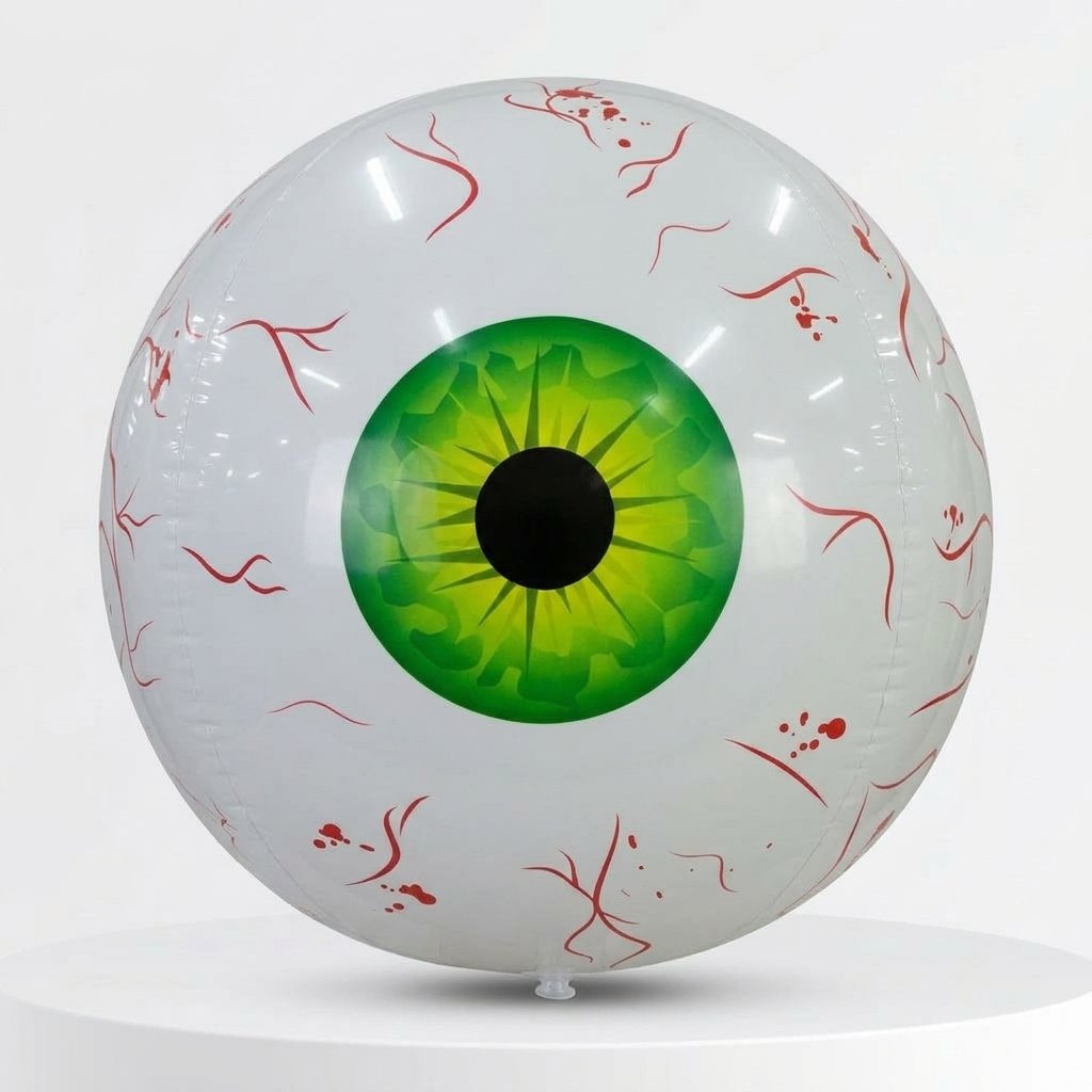 Bloodshot Eyeball Foil Balloon for Halloween – 22 Inch