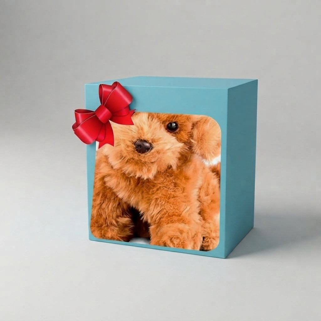 Interactive Plush Puppy that Walks, Sits and Barks