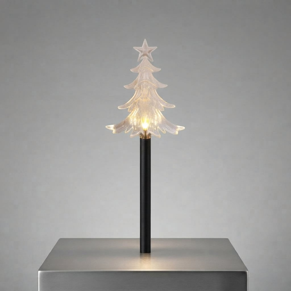 Outdoor LED Garden Stake Lights in Christmas Shapes, Set of 5