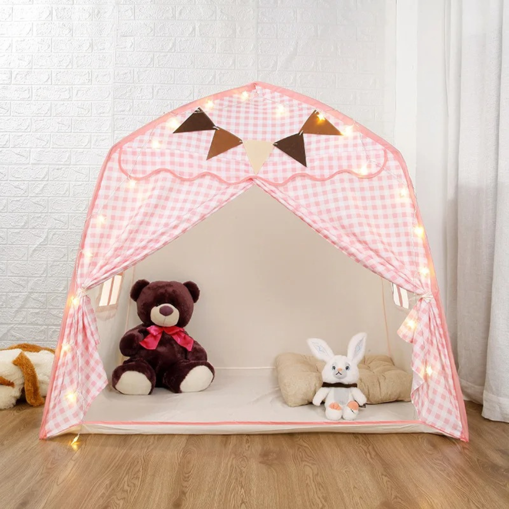 Kids Canopy Play Tent with Fibreglass Rods