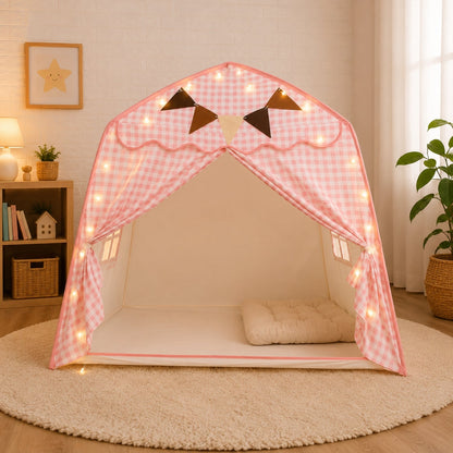 Kids Canopy Play Tent with Fibreglass Rods