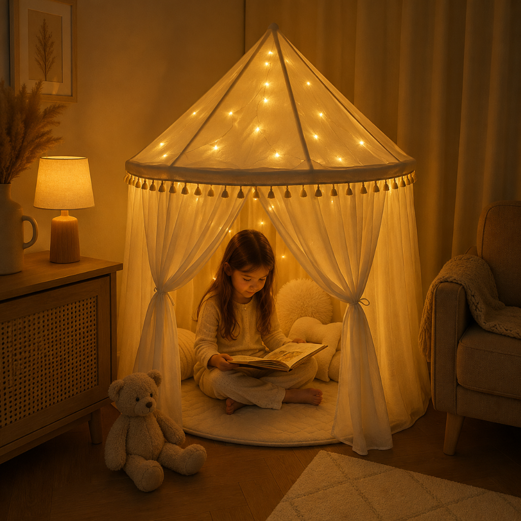 USB LED Fairy Lights for Play Tents, Warm White – 1.5 m