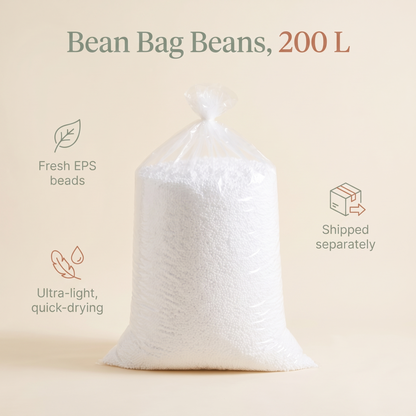 Bean Bag Refill Beads in EPP, 200 Liters
